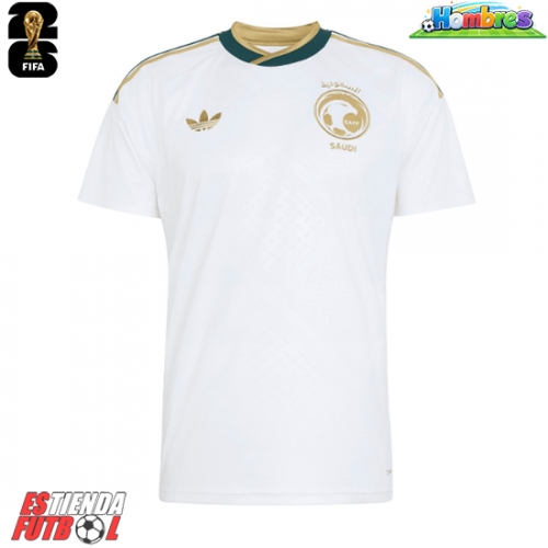 Arabia Saudita Segunda Equipación Mundial 2026 Manga Corta